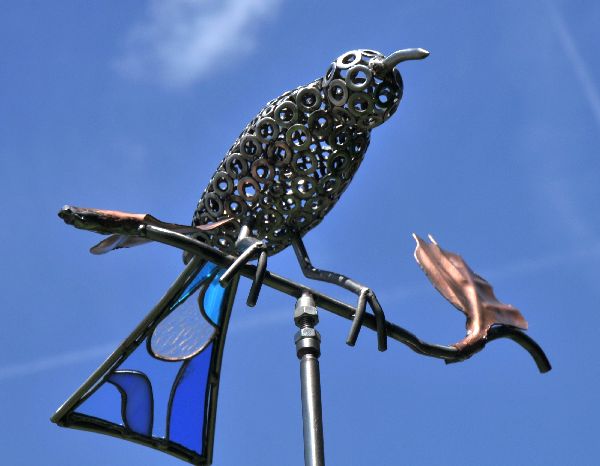 sculpture mtal recycl