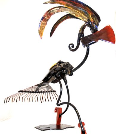 outils de jardin detournes