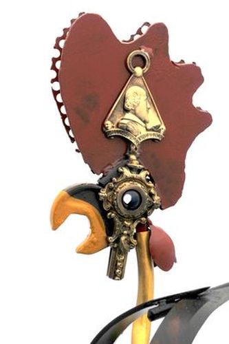poulette en metal