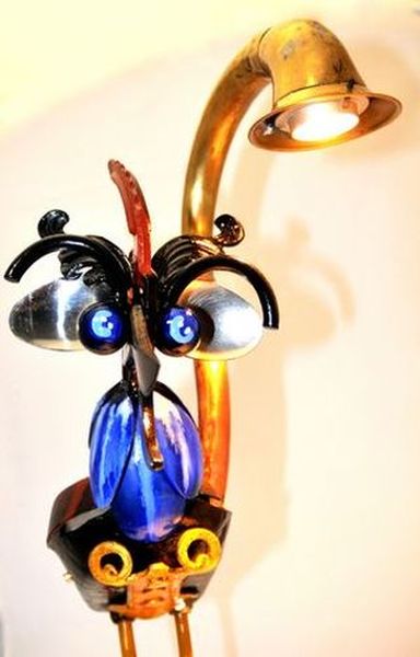 sculpture lampe